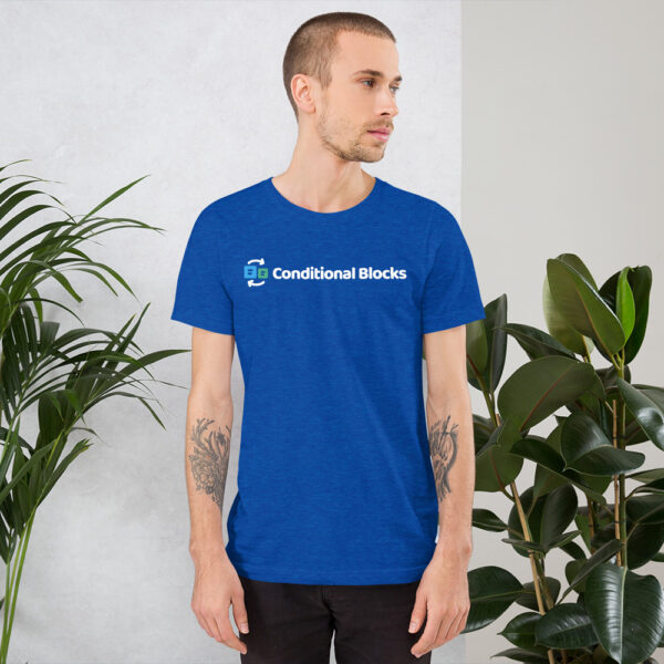 Conditional Blocks |  Blue Tee - Image 2