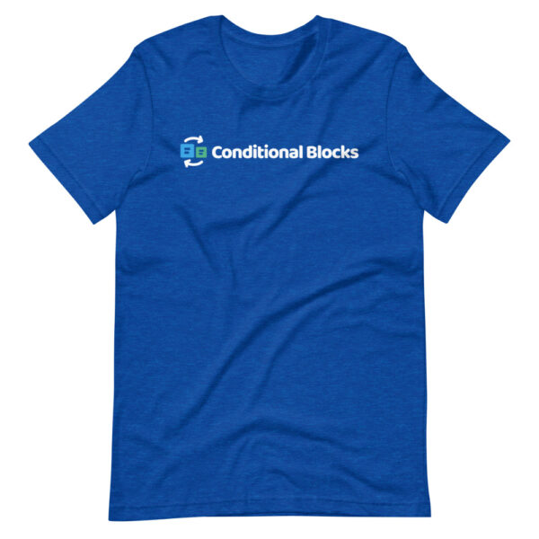Conditional Blocks |  Blue Tee - Image 3